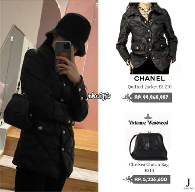 Chanel Jennie Blackpink, Fesyen Wanita, Tas & Dompet di Carousell