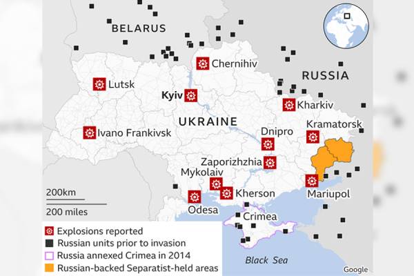 Serangan rusia ke ukraina