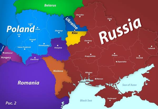 Tidak Berantakan, Mantan Presiden Rusia Tunjukkan Peta Masa Depan Ukraina