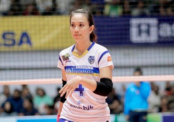 6 Indonesian Volleyball Athletes with Angels whose Beauty Melts Adam's Hearts