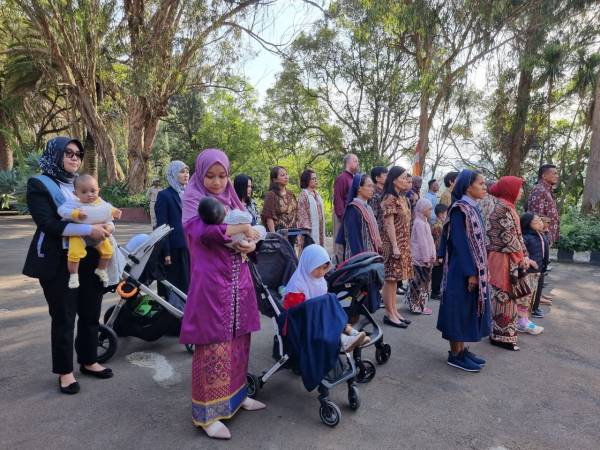 Indonesian Babies and Children Join the 77th RI Anniversary Ceremony in Addis Ababa