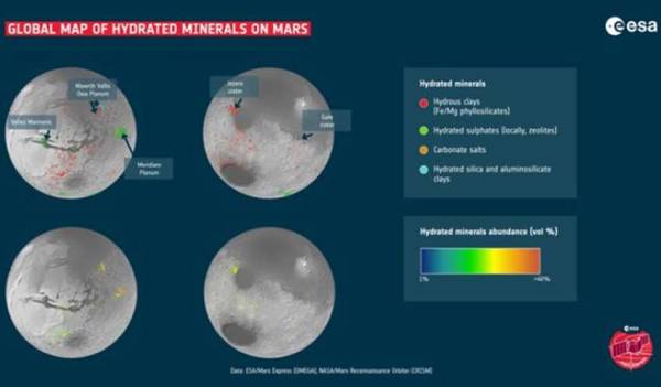 Scientists Reveal Ancient Water Trails On Mars, Seen From A Comprehensive New Map
