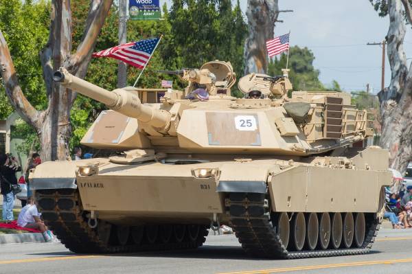 5 tanques avanzados propiedad de los Estados Unidos