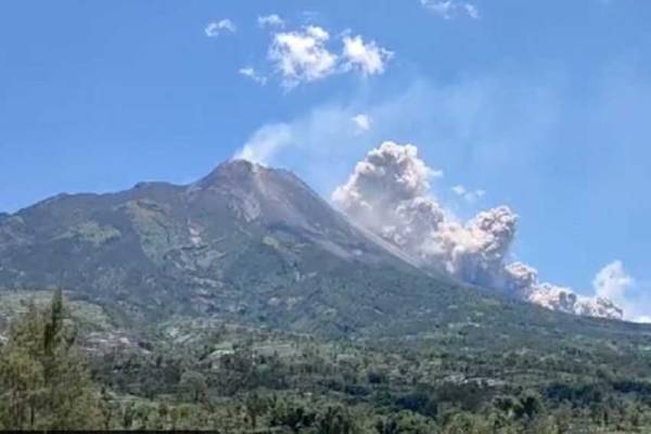 4 Interesting Facts about Mount Merapi that are not widely known, Number 3 Changes in the Direction of the Eruption