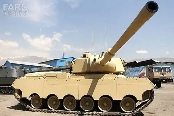 Tanks Made in Iran Ready to Use in War Against Its Enemies