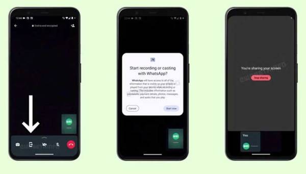 WhatsApp ofrece función para compartir pantalla al hacer videollamadas