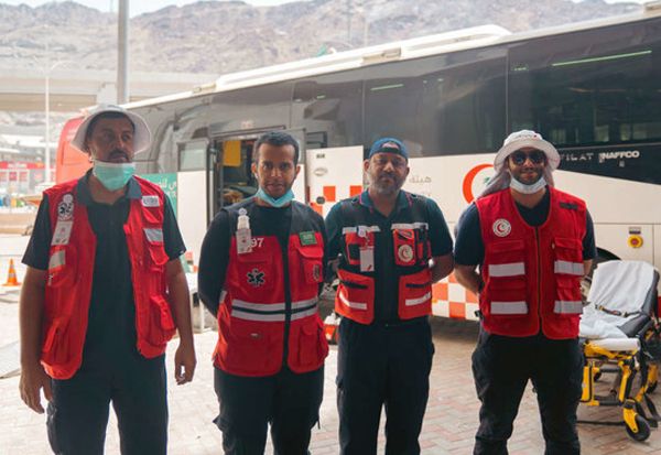 Tim Bulan Sabit Merah Selalu Siaga Menangani Masalah Medis Jemaah Haji