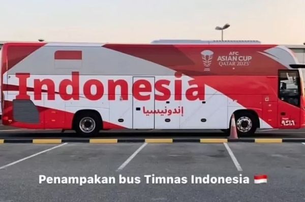 Timnas Indonesia Tiba di Qatar, Disiapkan Bus Khusus Peserta Piala Asia 2023