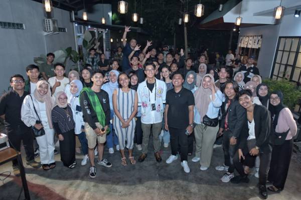 Bersama Anak Muda Yogyakarta, Alam Ganjar Berbagi Pengalaman Geluti Tim Esports
