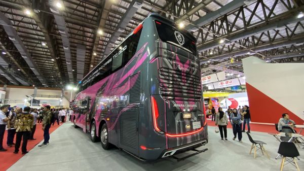 Mewah! Bus Baru PO Kencana Mejeng di GIICOMVEC 2024, Harganya Tembus Rp3,9 Miliar