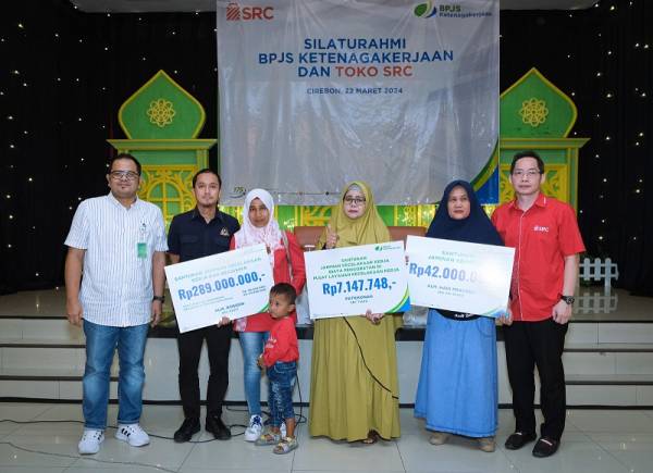 Satu Tahun Bermitra, BPJS Ketenagakerjaan dan SRC Gelar Silaturahmi di Cirebon
